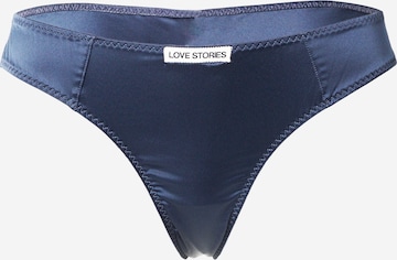 LOVE Stories Alushousut 'Carl' värissä sininen: etupuoli