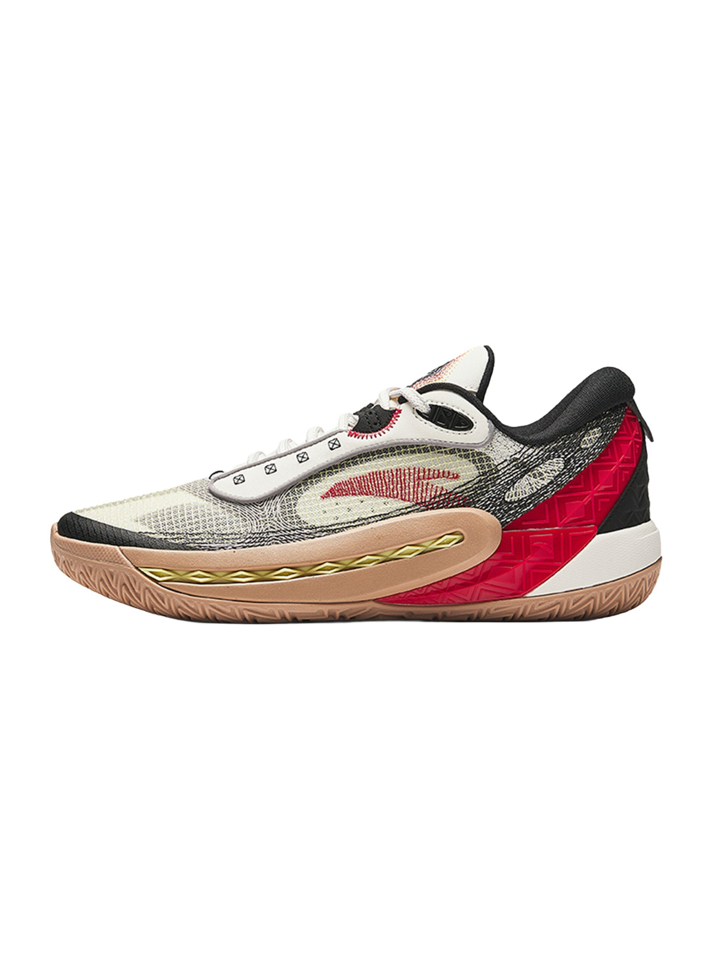 ANTA Sports shoe 'Shock Wave 6.0' in Beige