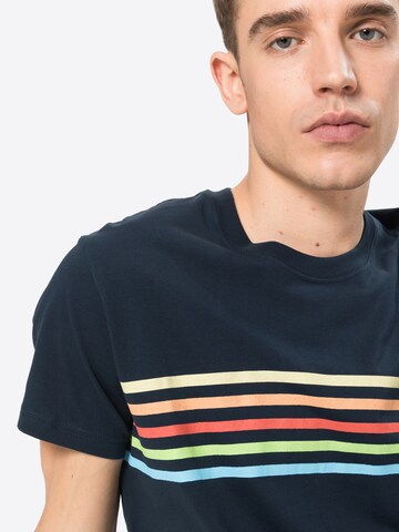 Revolution T-Shirt in Blau