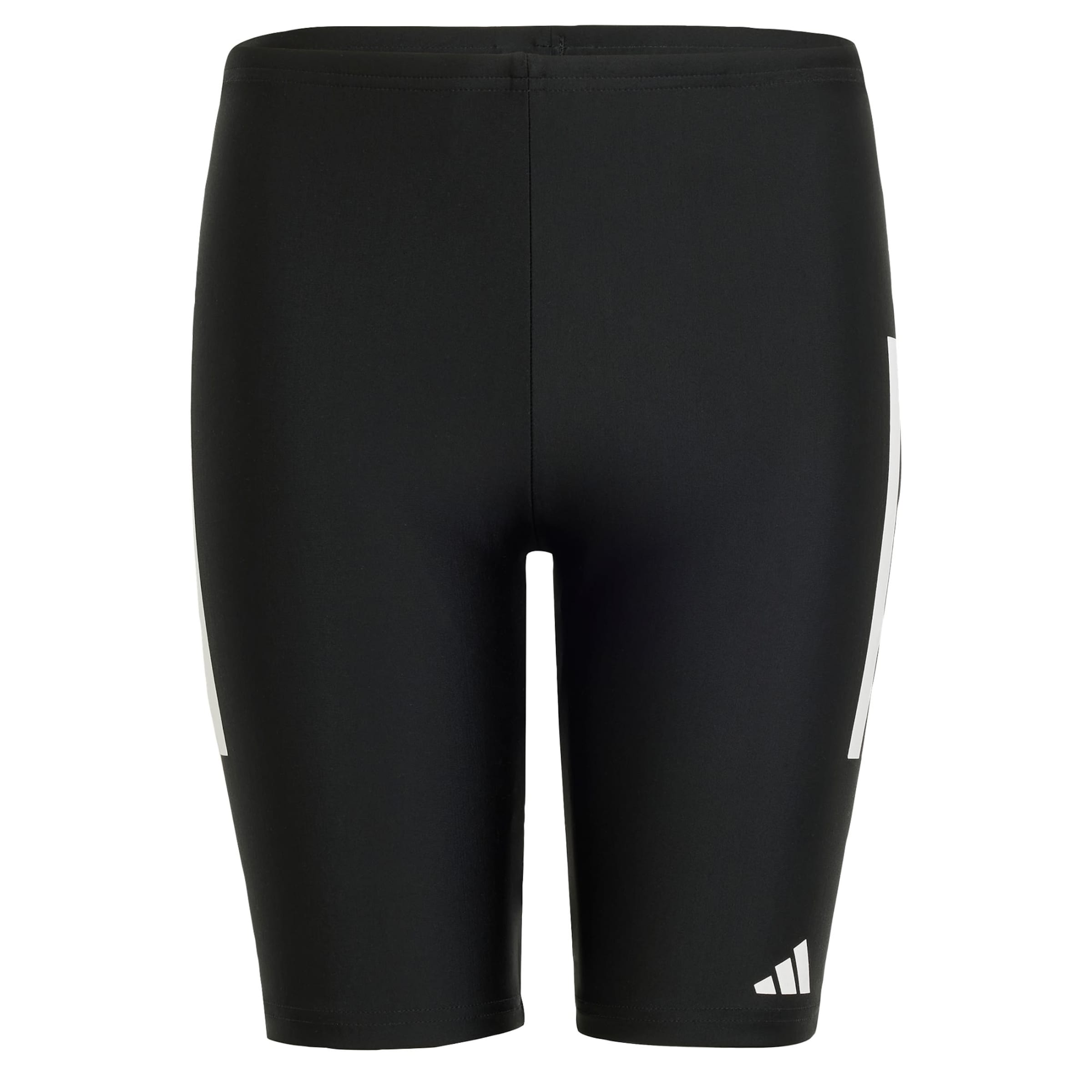 ADIDAS PERFORMANCE Sportbadehose '3-Stripes Swim Jammers' in Schwarz: Vorderseite