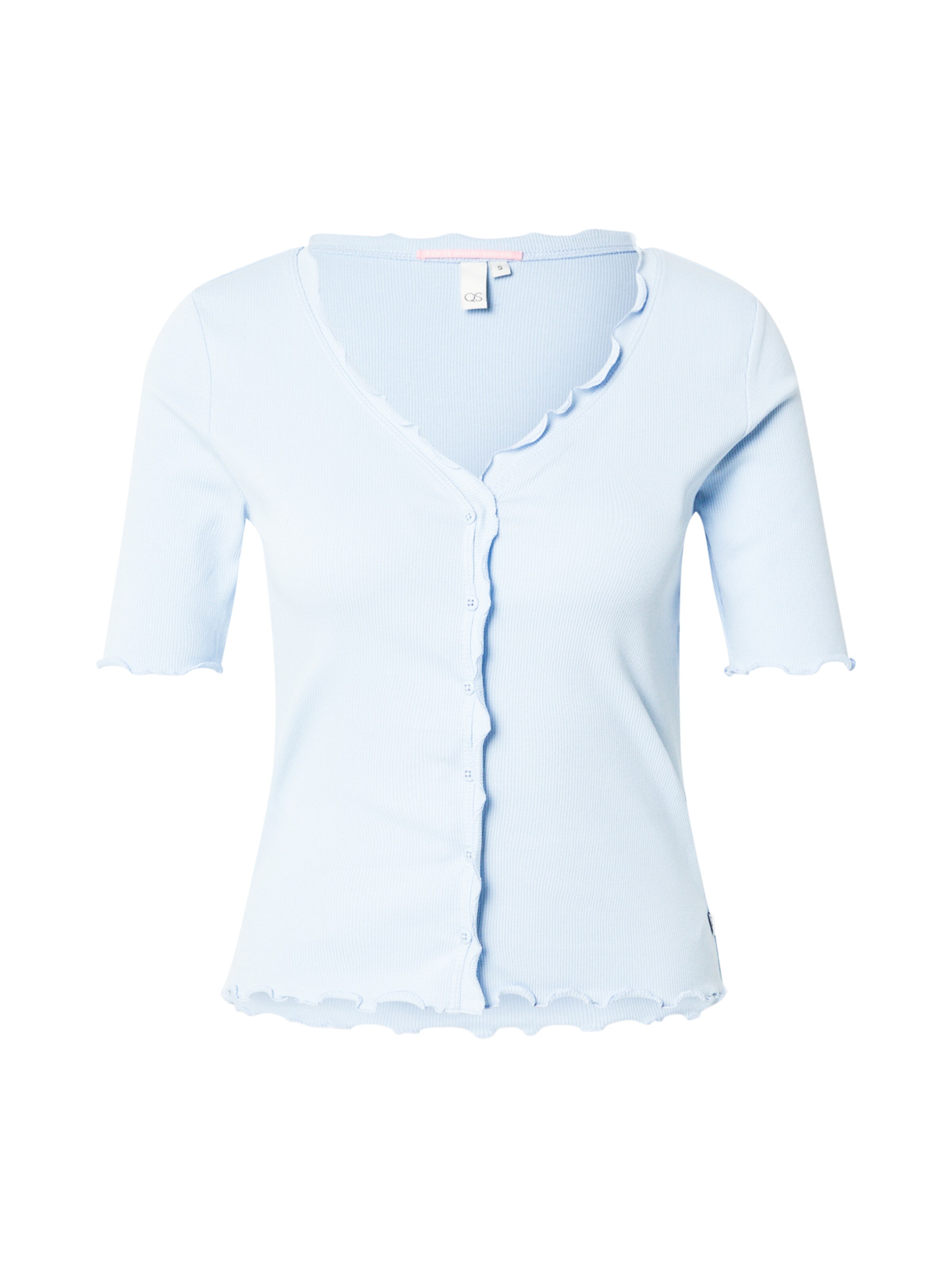 Cardigan QS en bleu : devant