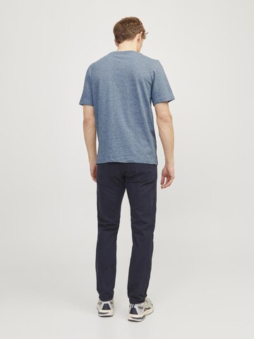 Tricou 'BLUBALTO' de la JACK & JONES pe albastru