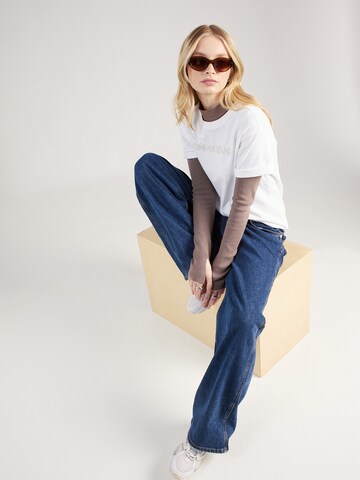 Tommy Jeans Μπλουζάκι 'BOLD CLASSIC' σε λευκό