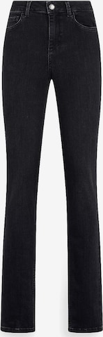 Liu JoSlimfit Traperice - crna boja: prednji dio