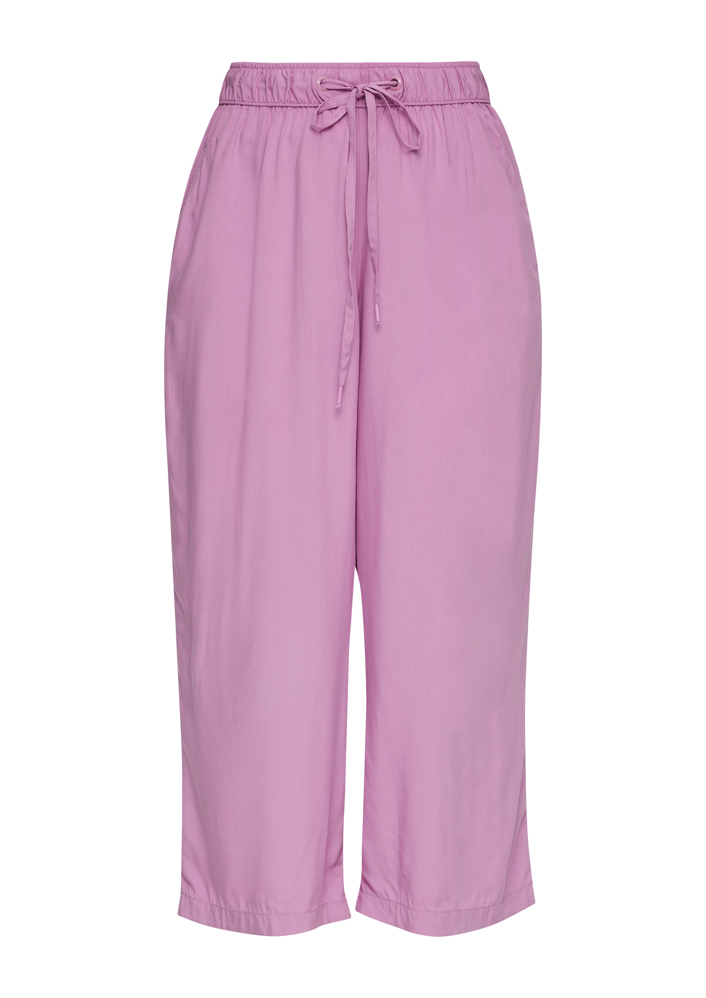 Wide Leg Pantalon QS en violet : devant