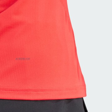 Haut de sport 'Designed for Training' ADIDAS PERFORMANCE en rouge