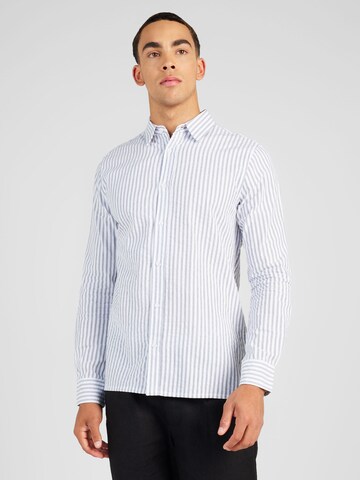 Coupe regular Chemise BURTON MENSWEAR LONDON en blanc : devant