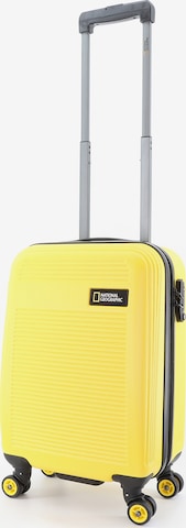 National Geographic Suitcase in Yellow: front