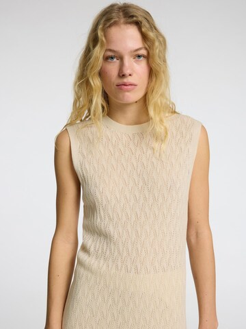 SELECTED FEMME Knit dress in Beige