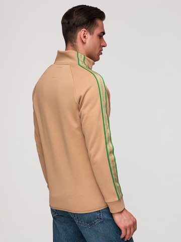 Sweat-shirt Ombre en marron