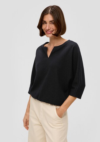 T-shirt s.Oliver en noir : devant
