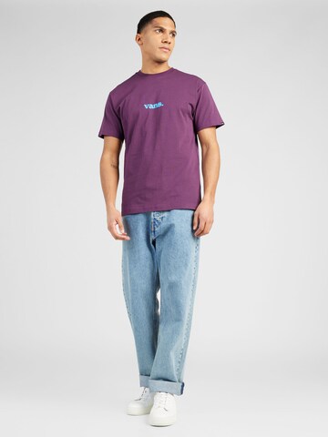 VANS - Camisa 'Lower Corecase' em roxo