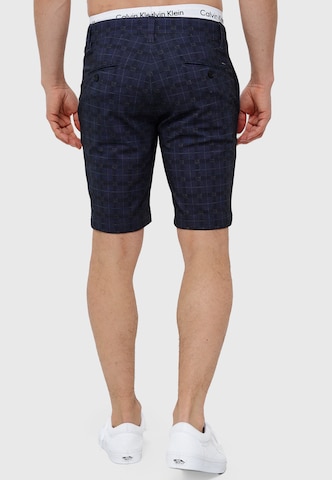 INDICODE JEANS Regular Shorts 'Aalborg' in Blau