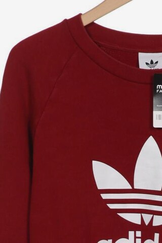 ADIDAS ORIGINALS Sweatshirt & Zip-Up Hoodie in L in Red