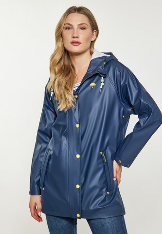 Schmuddelwedda - Chaqueta de entretiempo en azul: frente