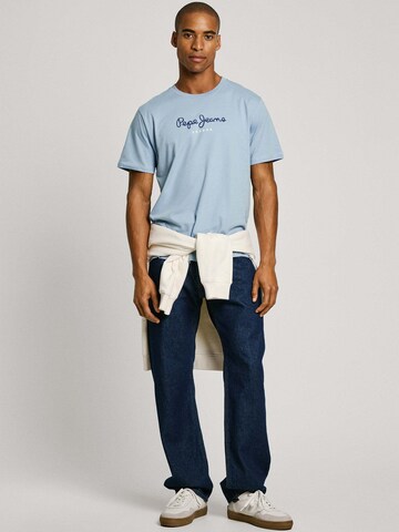Pepe Jeans Póló 'Eggo' - kék
