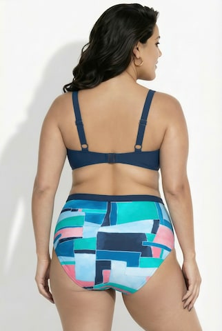 Ulla Popken Bandeau BH in Grün