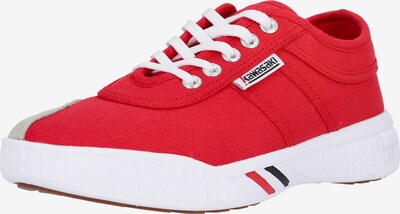 KAWASAKI Sneakers laag 'Leap' in de kleur Beige / Rood, Productweergave