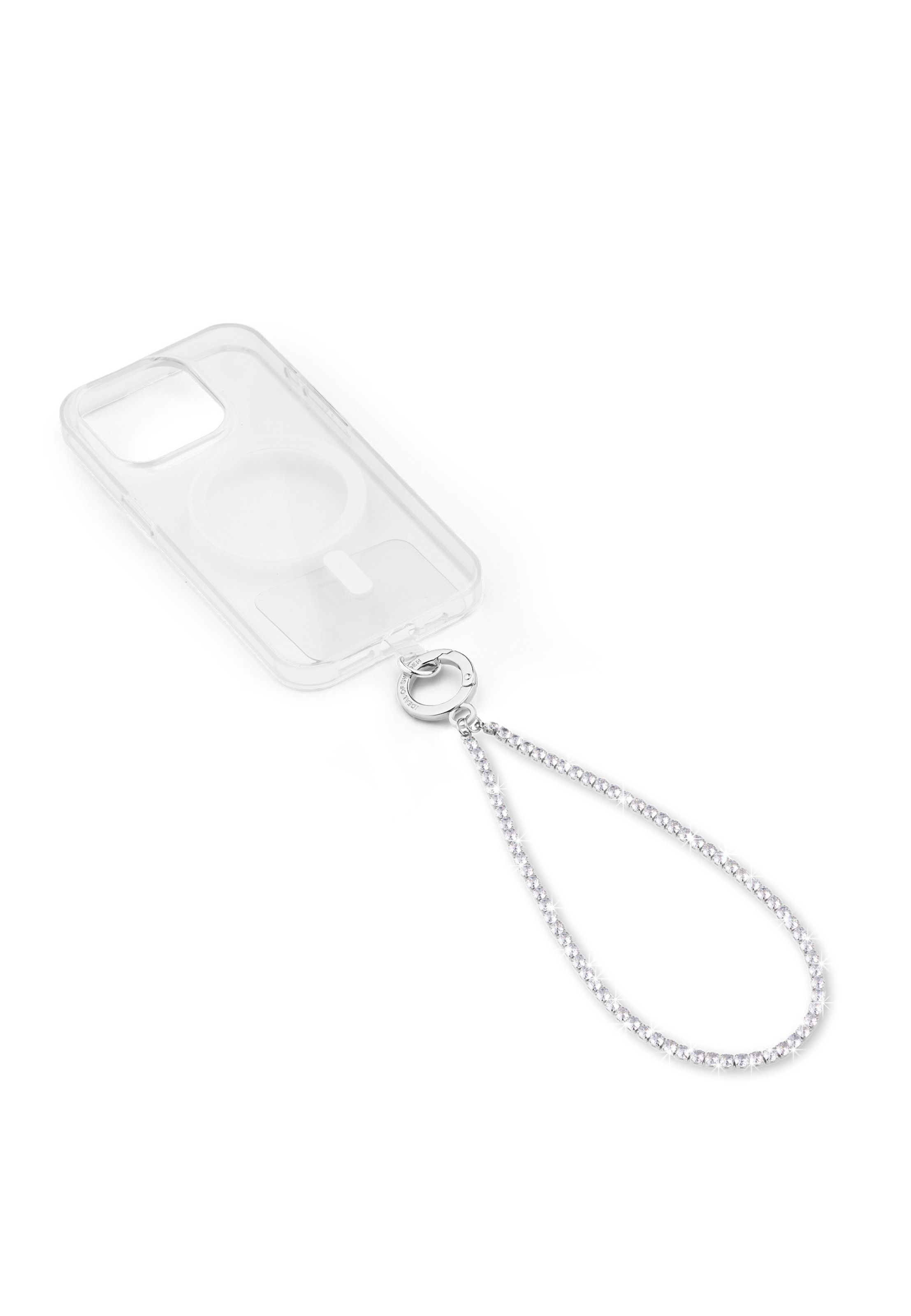 Custodia per smartphone di iDeal of Sweden in argento: frontale