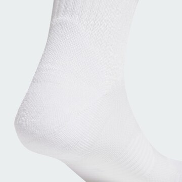 ADIDAS PERFORMANCE Sports socks 'RunxCushioned' in White
