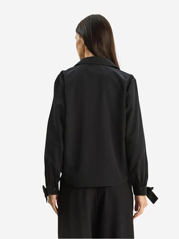 Bianco Lucci Bluse in Schwarz