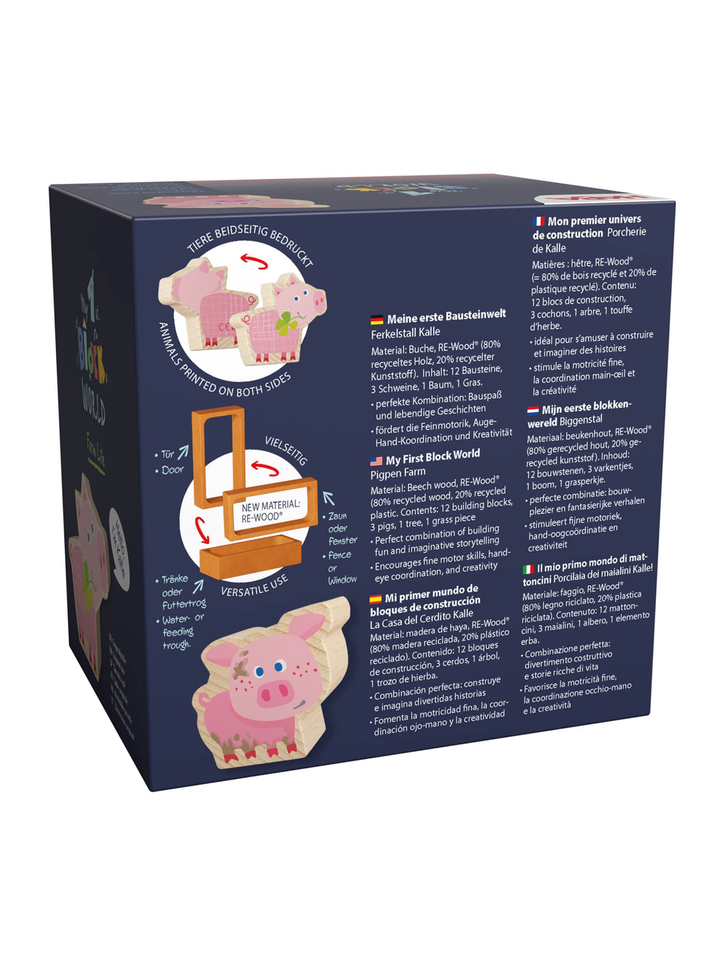 HABA Spel ' MFBW Ferkelstall Kalle ' in Gemengde kleuren
