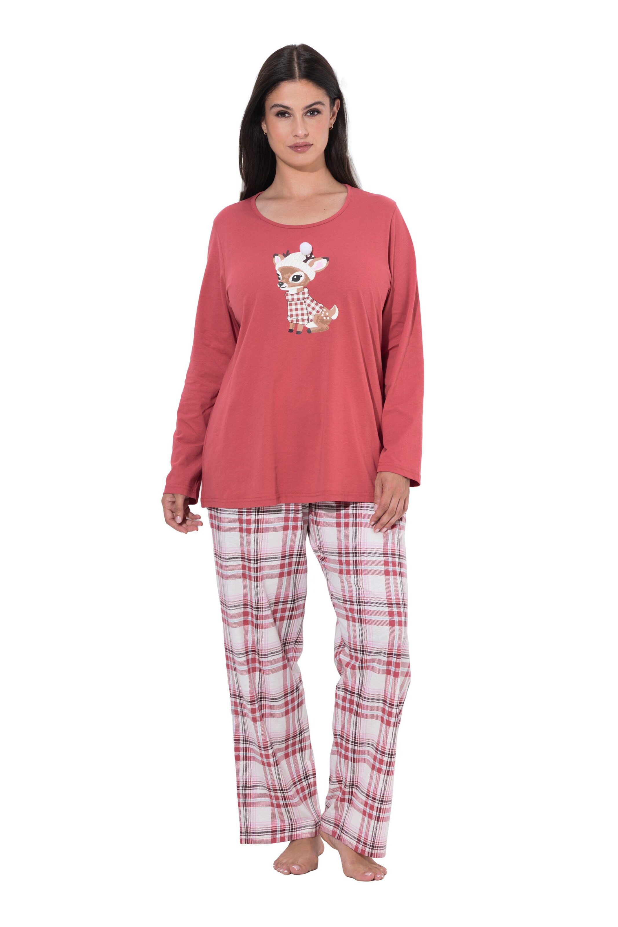 Ulla Popken Pajama in Mixed colours: front
