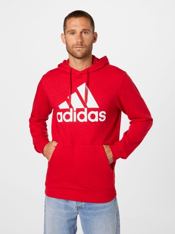 sarkans ADIDAS SPORTSWEAR Sportiska tipa džemperis: no priekšpuses