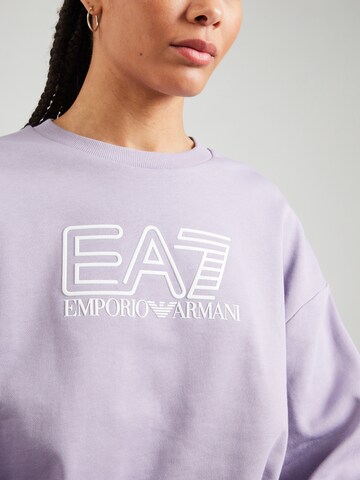 EA7 Emporio Armani Свитшот в Лиловый