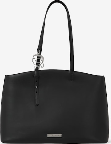 Karl Lagerfeld Pussukkalaukku ' LARGE IKON SMOOTH ' värissä musta: etupuoli