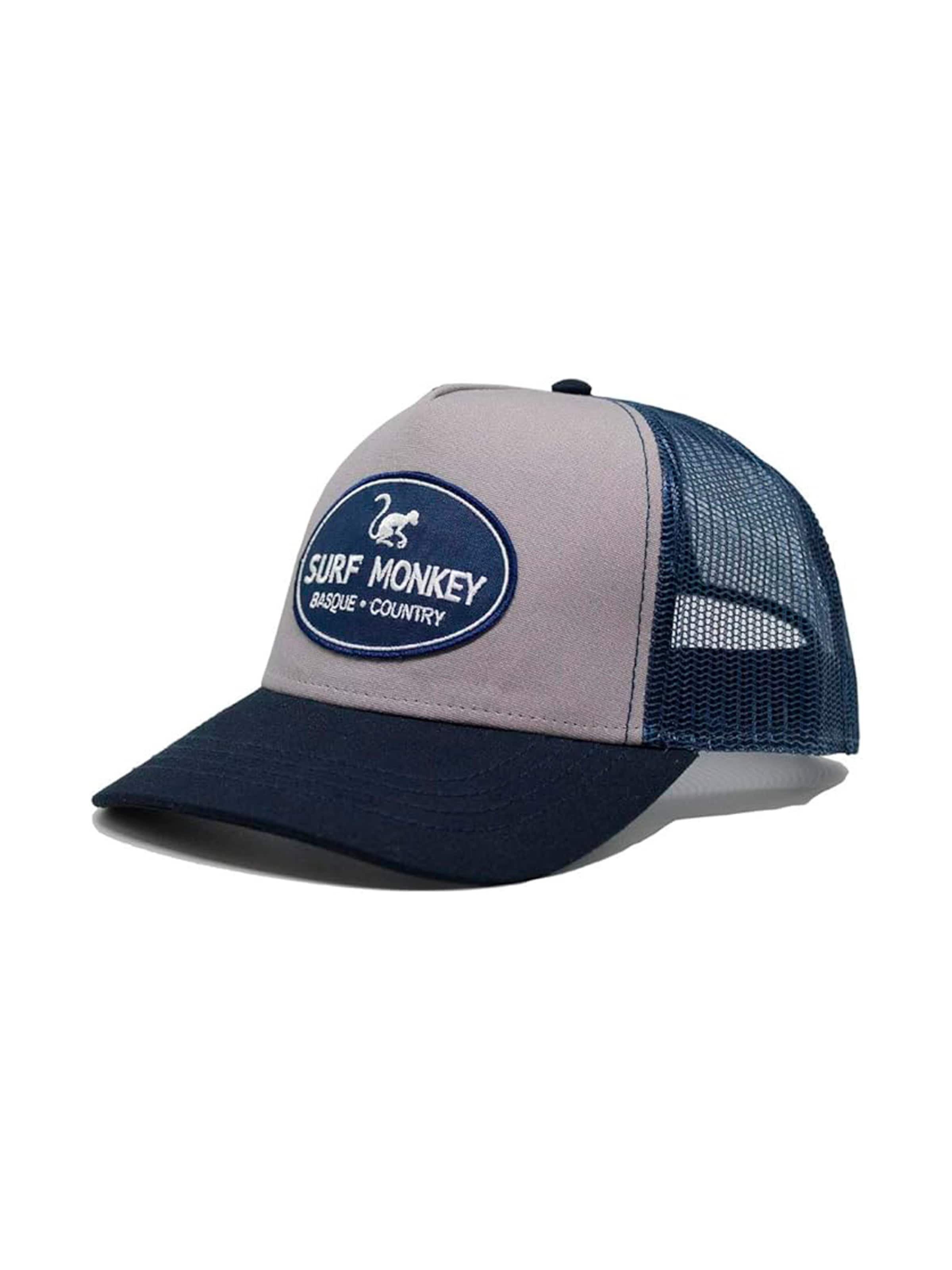 Casquette de sport Surf Monkey en bleu : devant