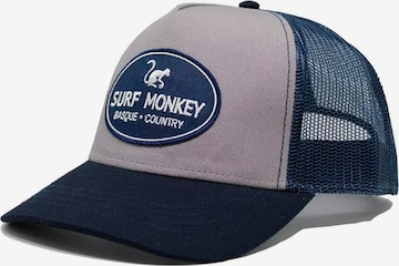 Surf Monkey - Gorra deportiva en azul: frente