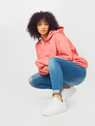 Urban Classics Between-Season Jacket in Pink