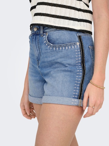 ONLY Regular Jeans 'ONLJosephine' in Blauw
