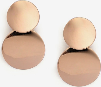 SOHI Ohrringe 'Tara' in rosegold, Produktansicht