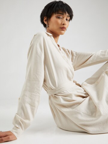 VERO MODA Shirt dress 'LINN' in Beige