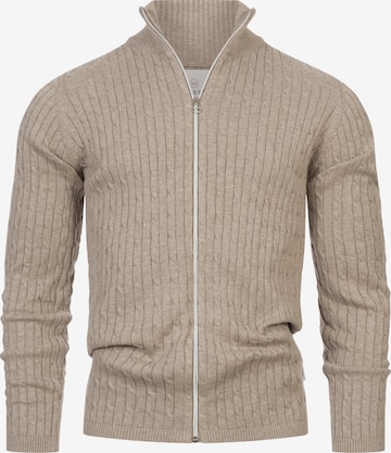 Kronstadt Knit cardigan in Beige: front