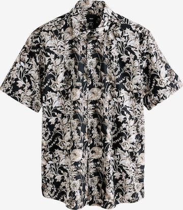 Chemise 'Kew' Next en noir : devant