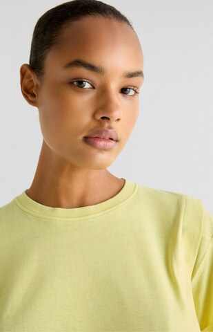Scalpers Shirt 'Lapel Marble' in Yellow