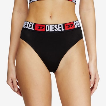 DIESEL Slip in Schwarz: Vorderseite