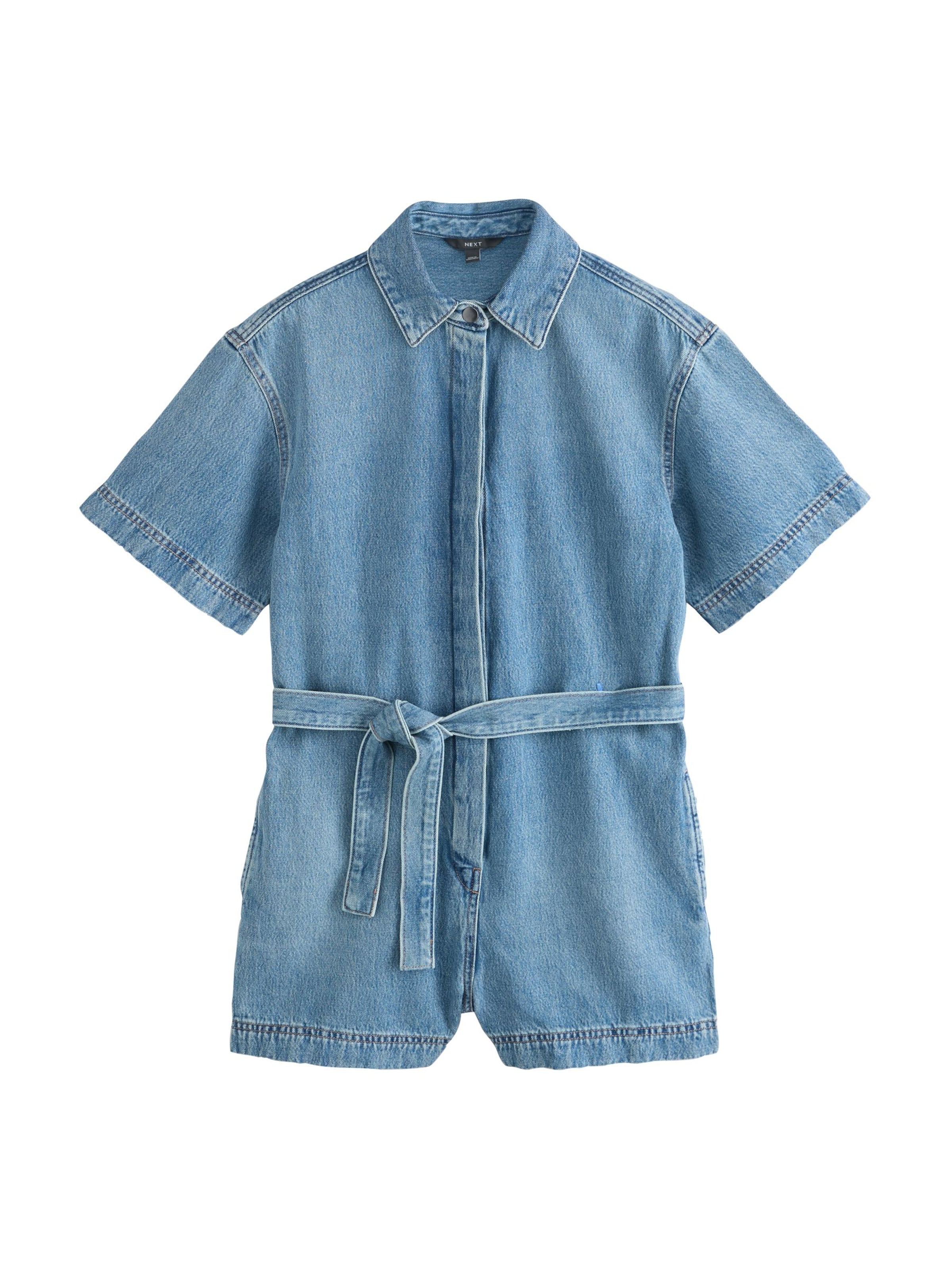 Next Jumpsuit in Blue: front