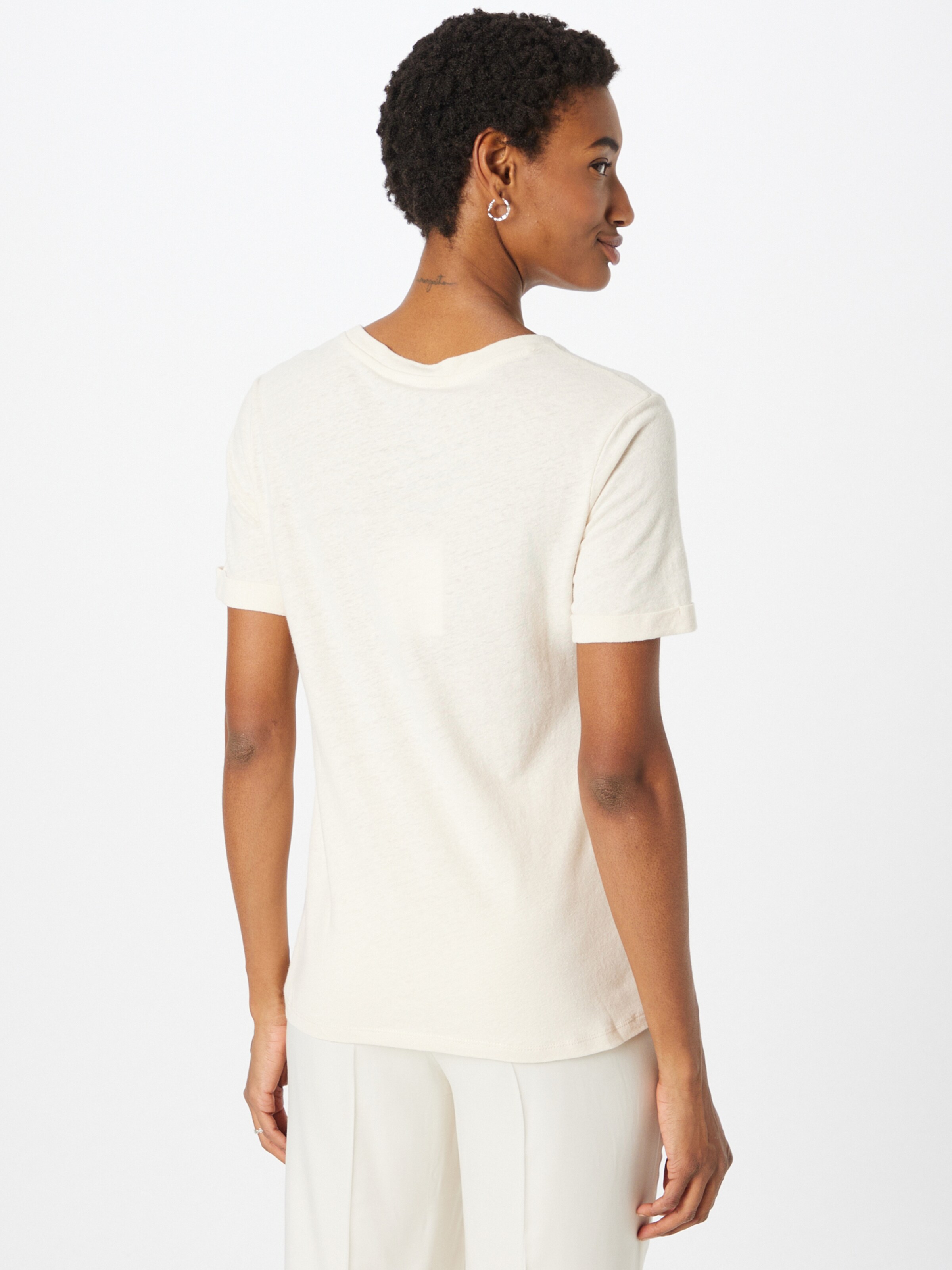 Frauen Shirts & Tops Suncoo T-Shirt 'MANON' in Creme - RO28633