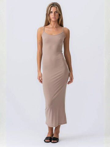 Robe ' Anaya ' TEESHOPPEN en beige : devant
