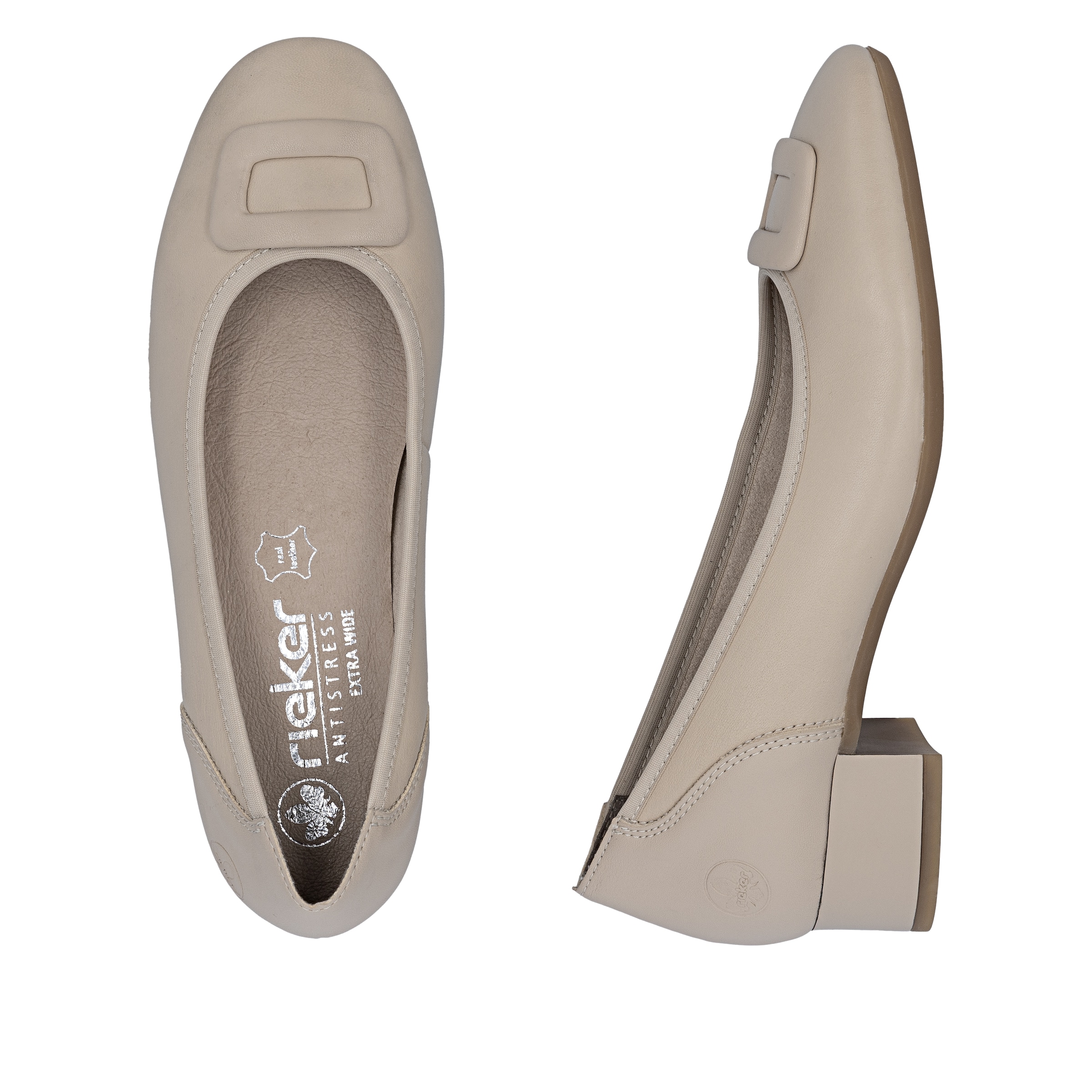 Ballerines Rieker en beige