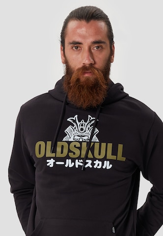 Oldskull Kapuzensweater in Schwarz