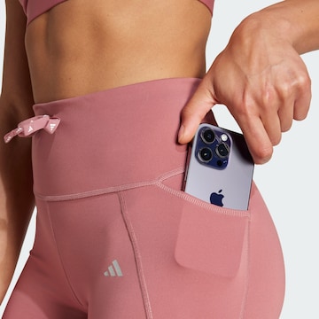 ADIDAS PERFORMANCE Скинни Спортивные штаны 'Essentials' в Оранжевый