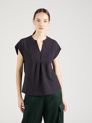 s.Oliver Blouse in Blauw: voorkant