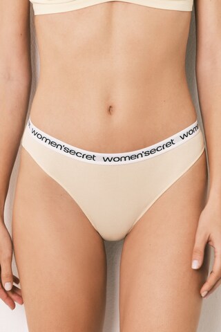 Slip di Women' Secret in blu: frontale