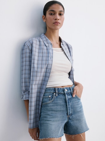 Regular Jeans 'ANDY' de la MANGO pe albastru
