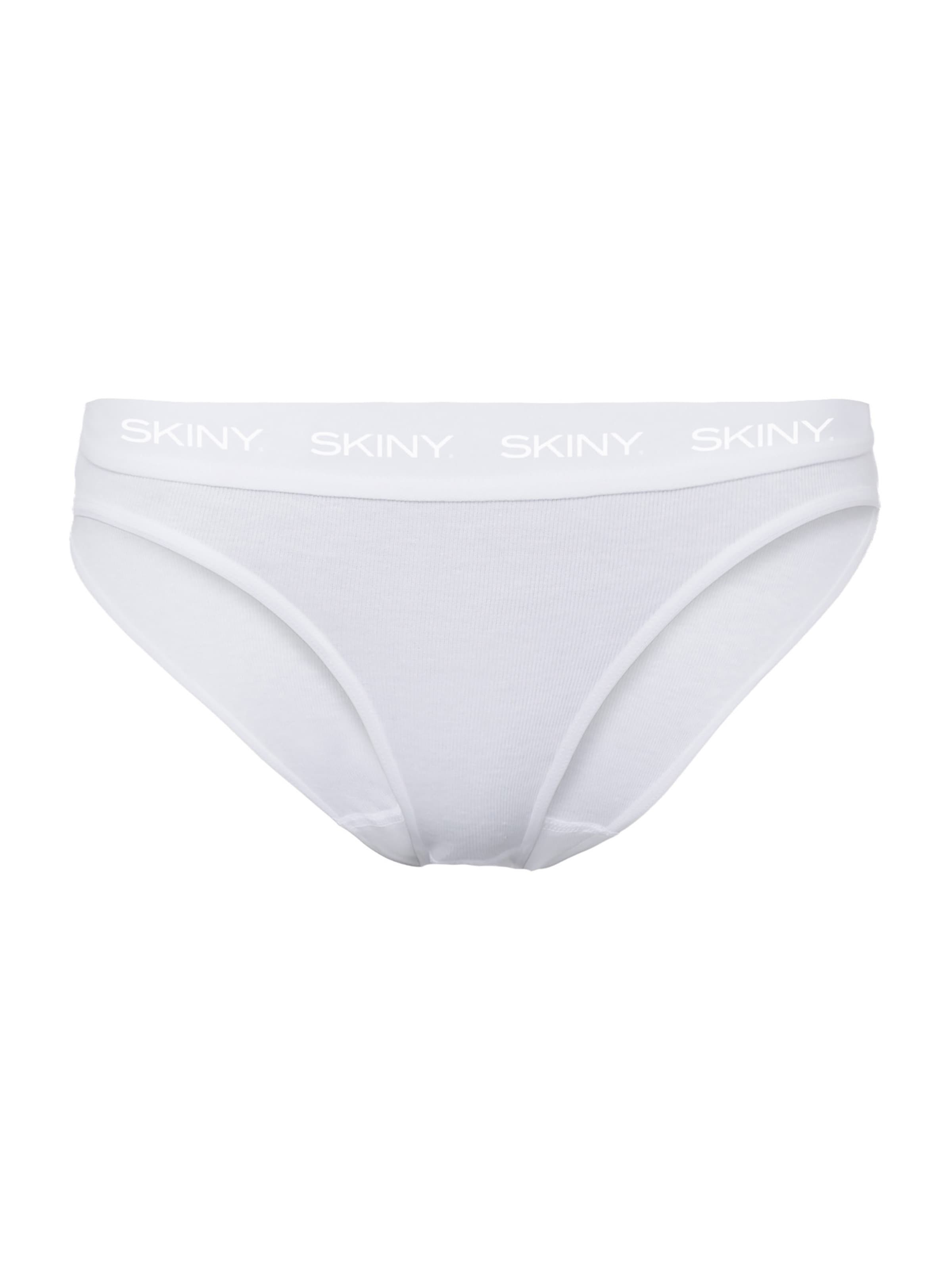 Slip 'Rio' di Skiny in bianco: frontale
